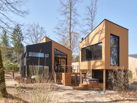 Location maison à Biron, Maison design avec bien-être dans la nature
