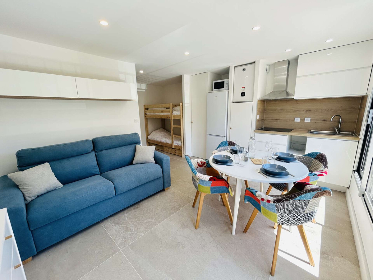 Studio cabine rénové Cap d'Agde, 4 personnes au Môle - Photo 1