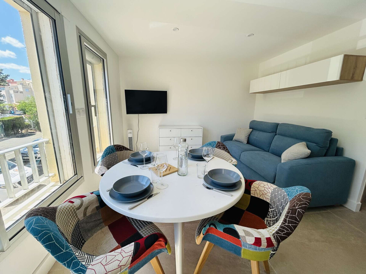 Studio cabine rénové Cap d'Agde, 4 personnes au Môle - Photo 3