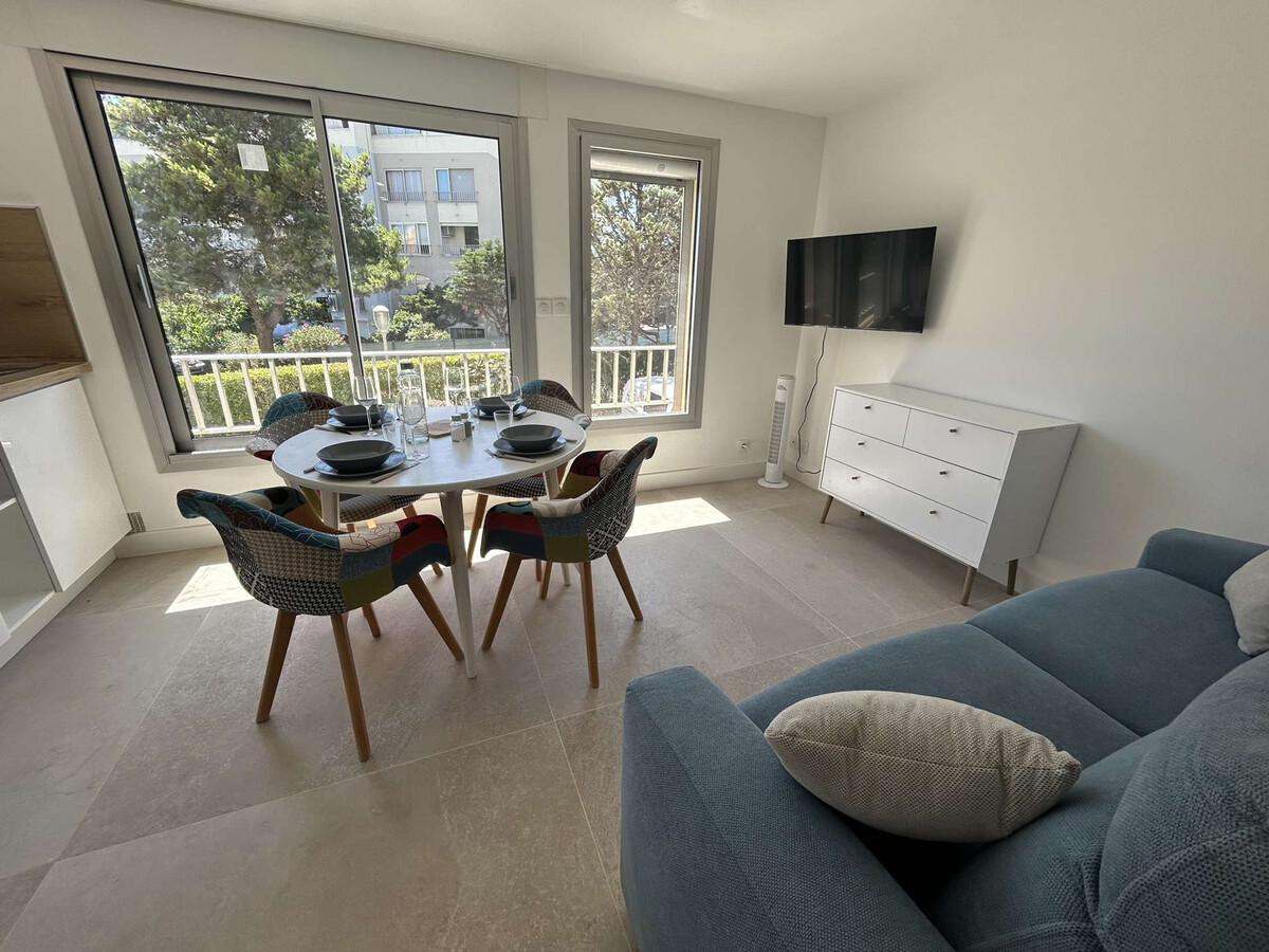 Studio cabine rénové Cap d'Agde, 4 personnes au Môle - Photo 11