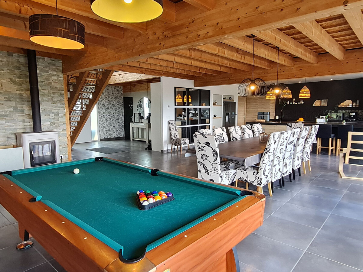 Gîte contemporain 12 pers. avec piscine chauffée à Favières - Photo 2