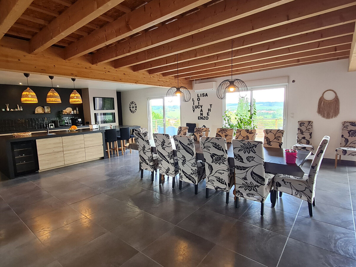 Gîte contemporain 12 pers. avec piscine chauffée à Favières - Photo 9