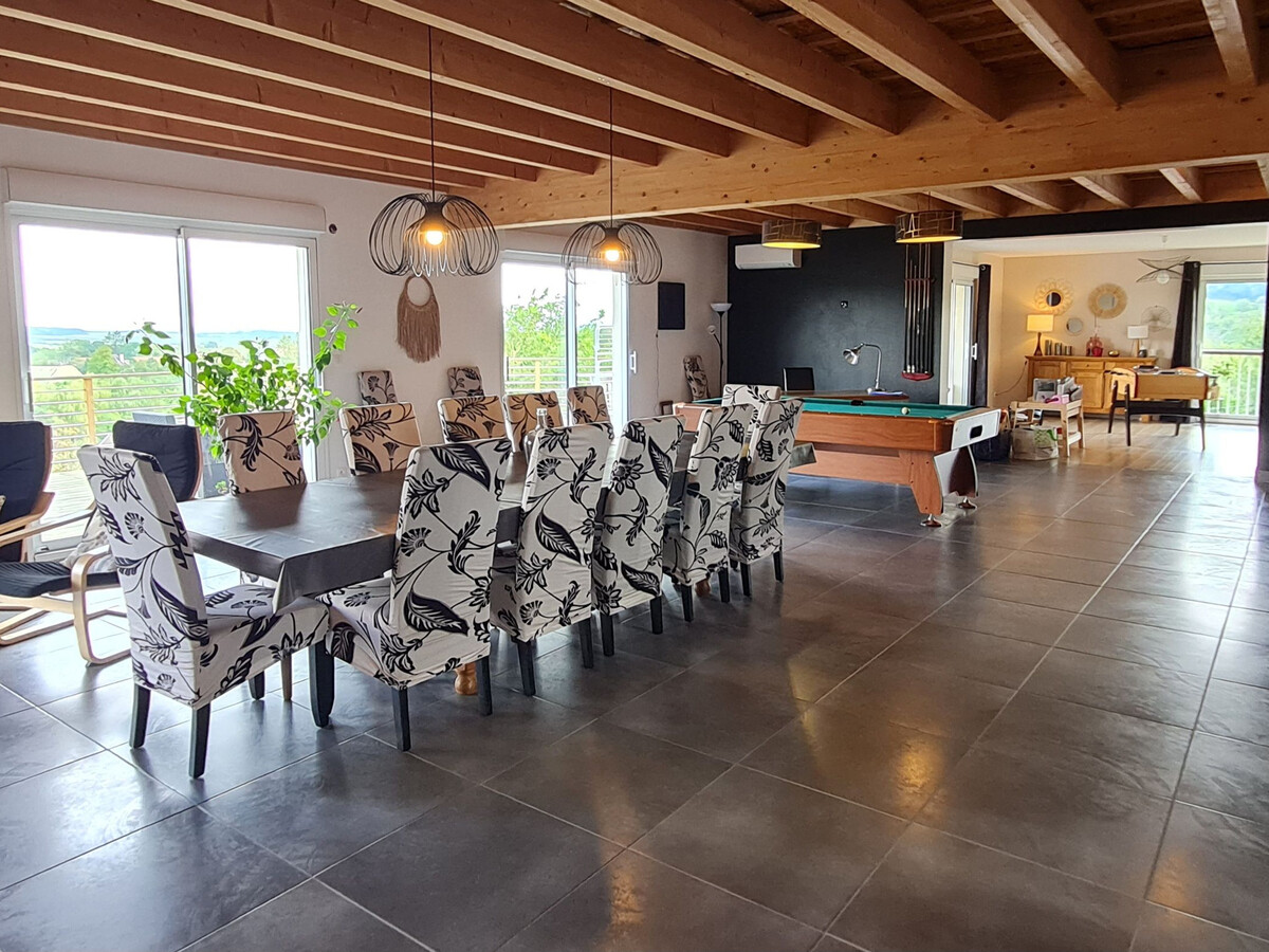 Gîte contemporain 12 pers. avec piscine chauffée à Favières - Photo 14
