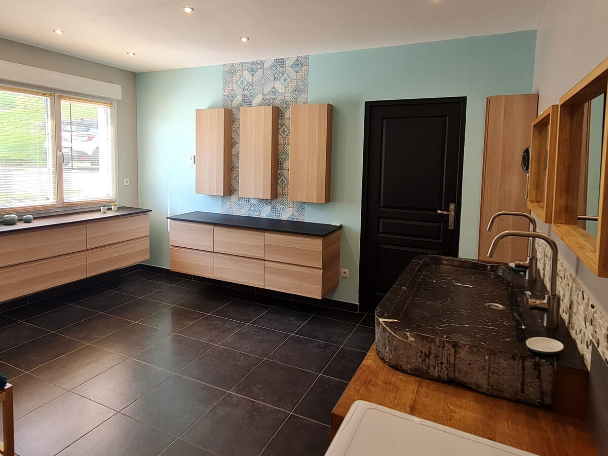 Gîte contemporain 12 pers. avec piscine chauffée à Favières - Photo 25