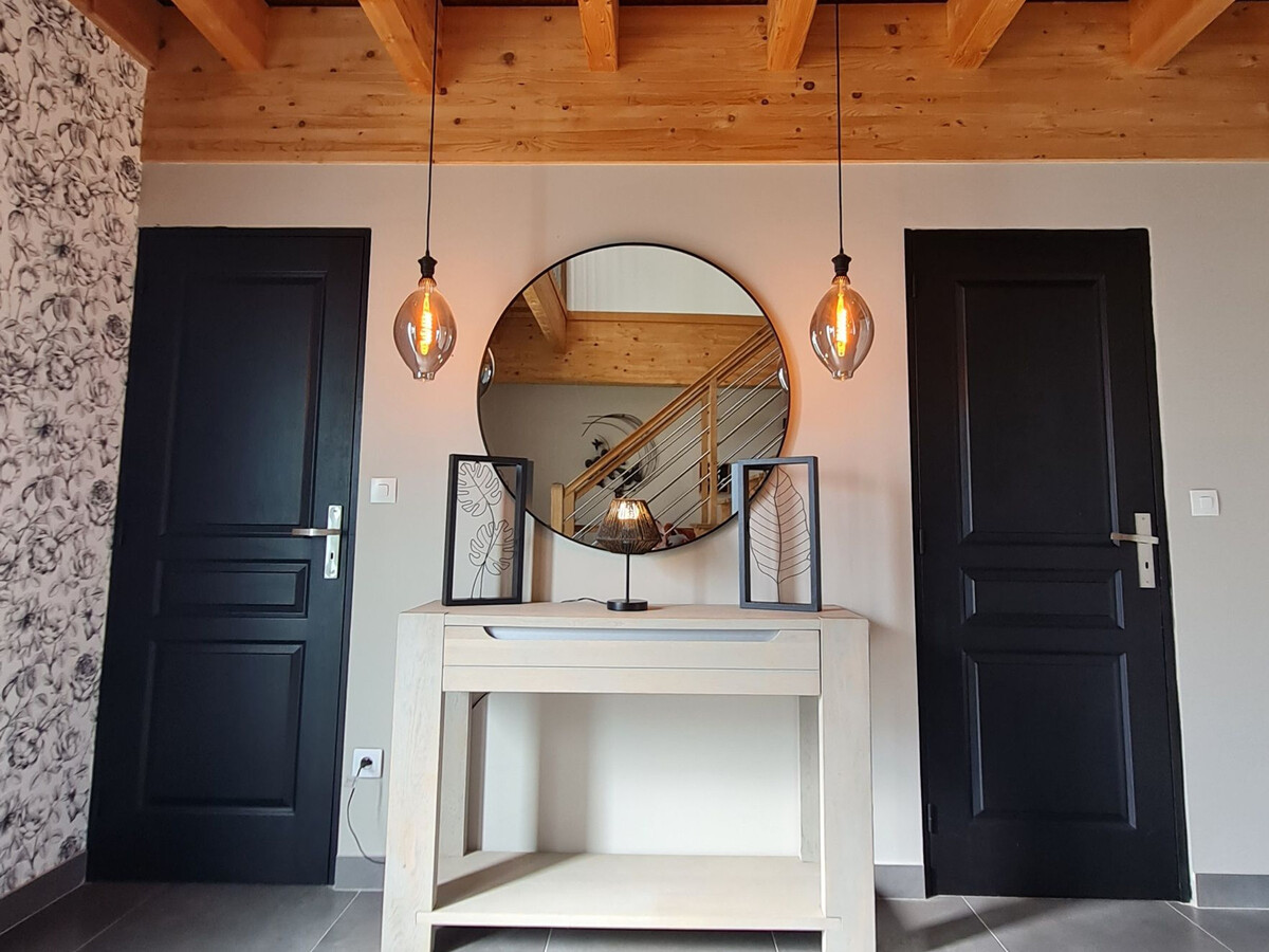 Gîte contemporain 12 pers. avec piscine chauffée à Favières - Photo 28