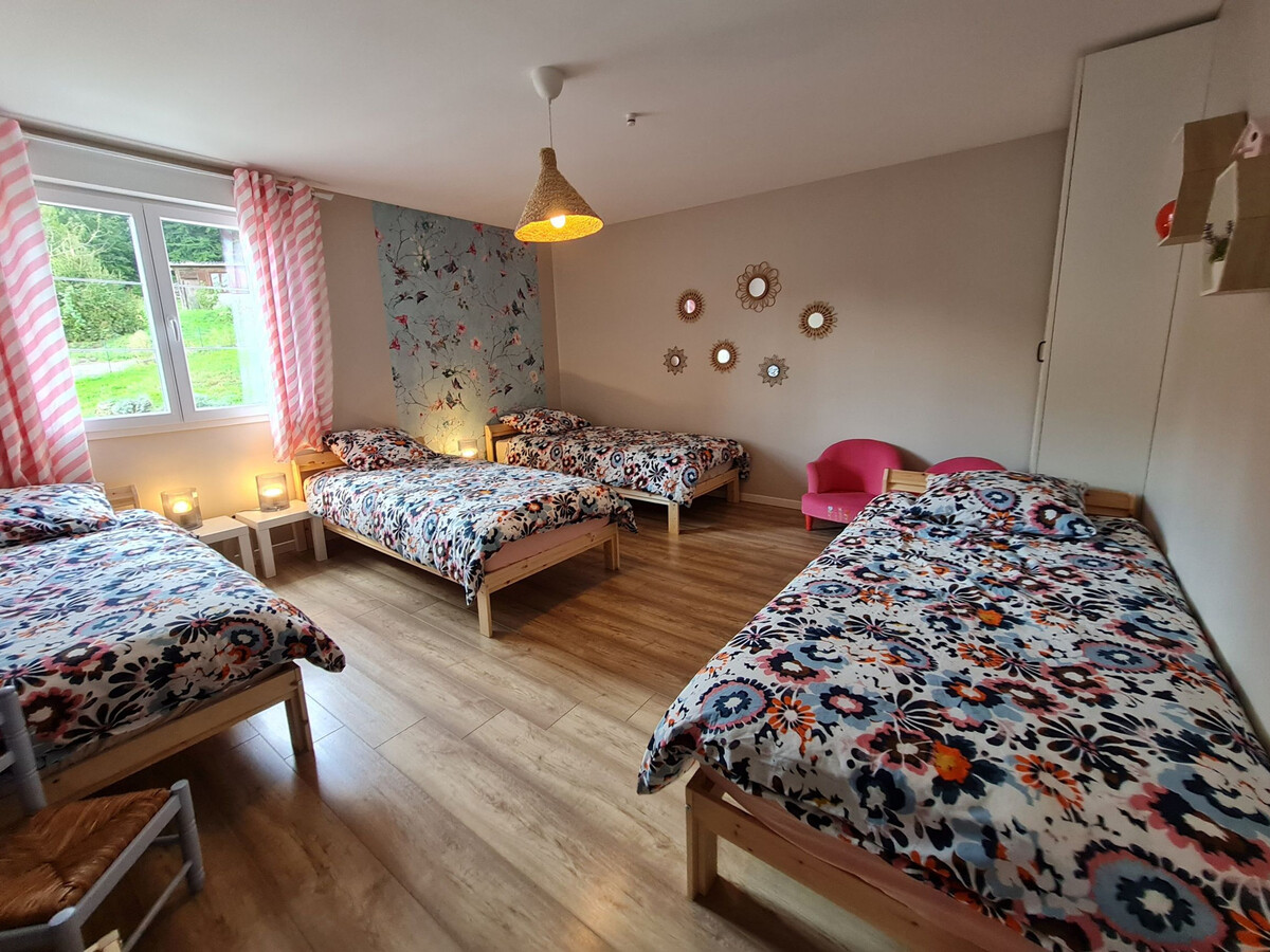 Gîte contemporain 12 pers. avec piscine chauffée à Favières - Photo 32