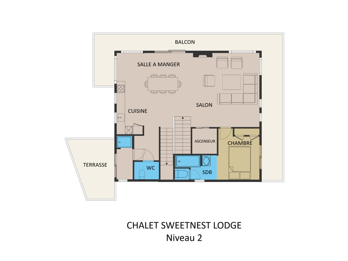 Sweet Nest Lodge, chalet 5★ spa & cinéma à La Clusaz - Photo 29