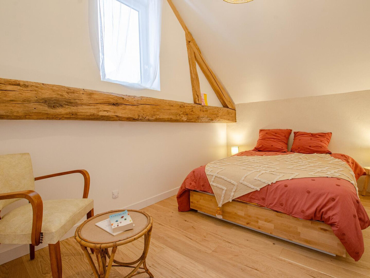 Gîte 6 pers. en grange rénovée, vue campagne, animaux OK - Photo 4