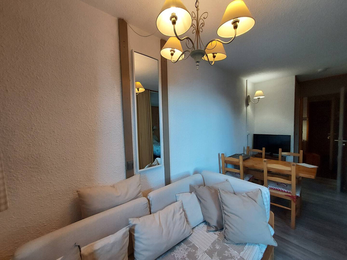 Studio 4 pers. Valmorel, balcon vue pistes - Photo 2