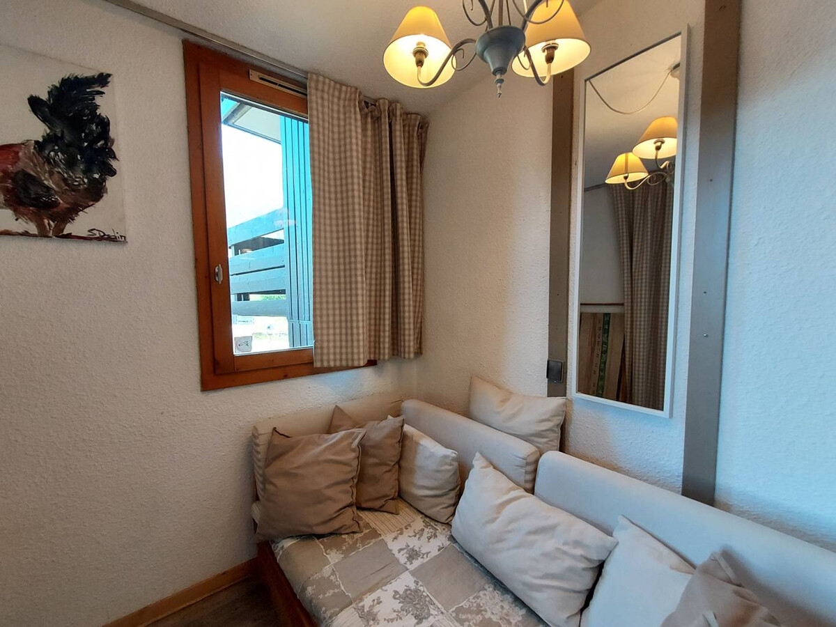 Studio 4 pers. Valmorel, balcon vue pistes - Photo 3