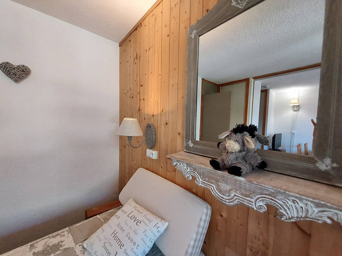 Studio 4 pers. Valmorel, balcon vue pistes - Photo 9