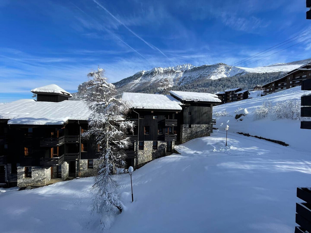 Studio 4 pers. Valmorel, balcon vue pistes - Photo 15