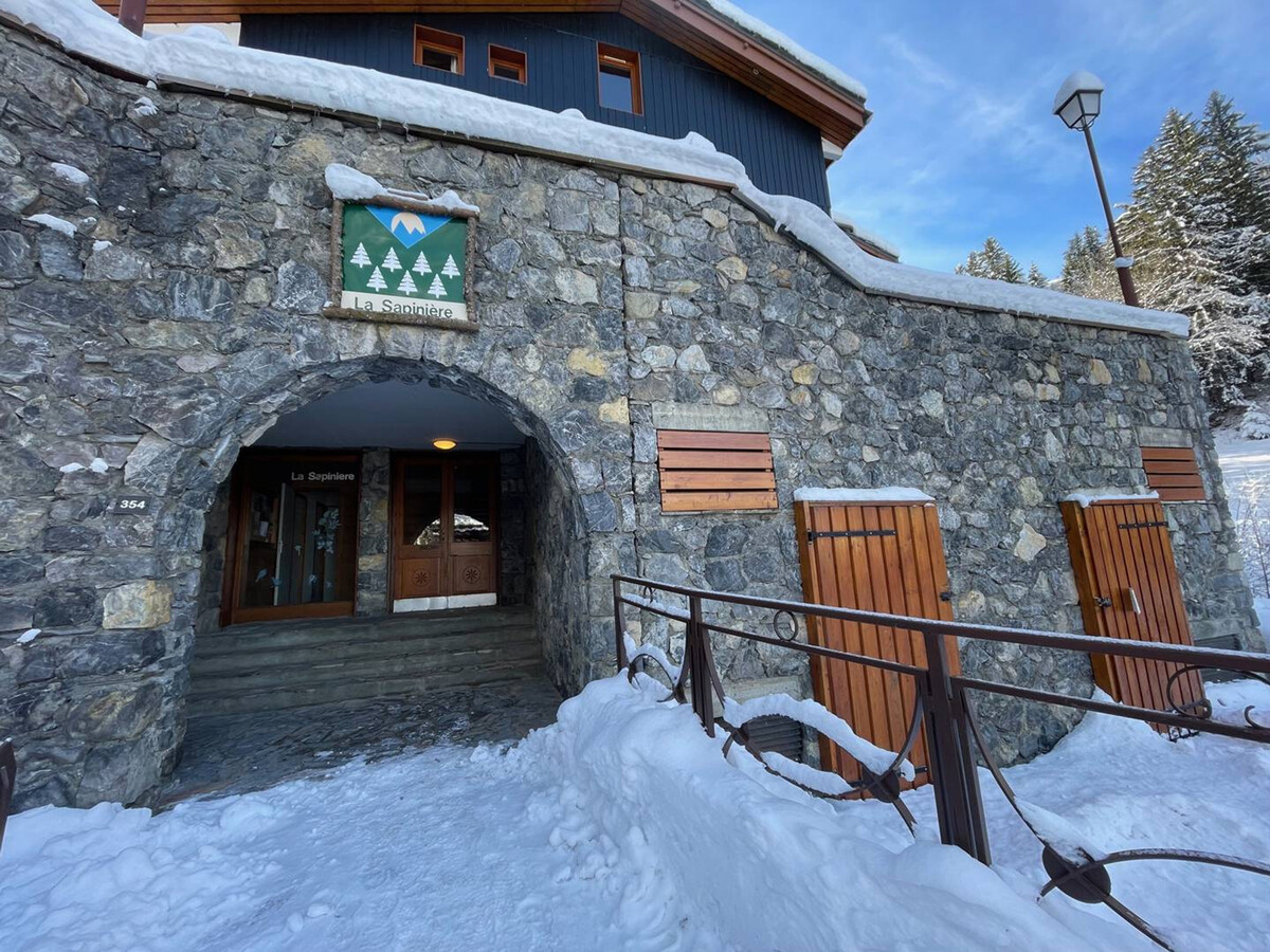 Studio 4 pers. Valmorel, balcon vue pistes - Photo 16