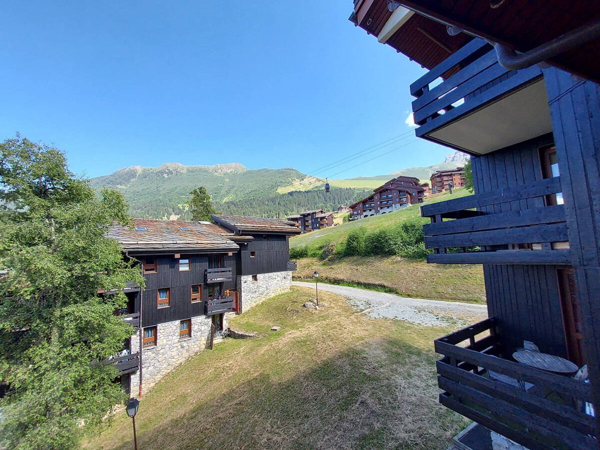 Studio 4 pers. Valmorel, balcon vue pistes - Photo 17