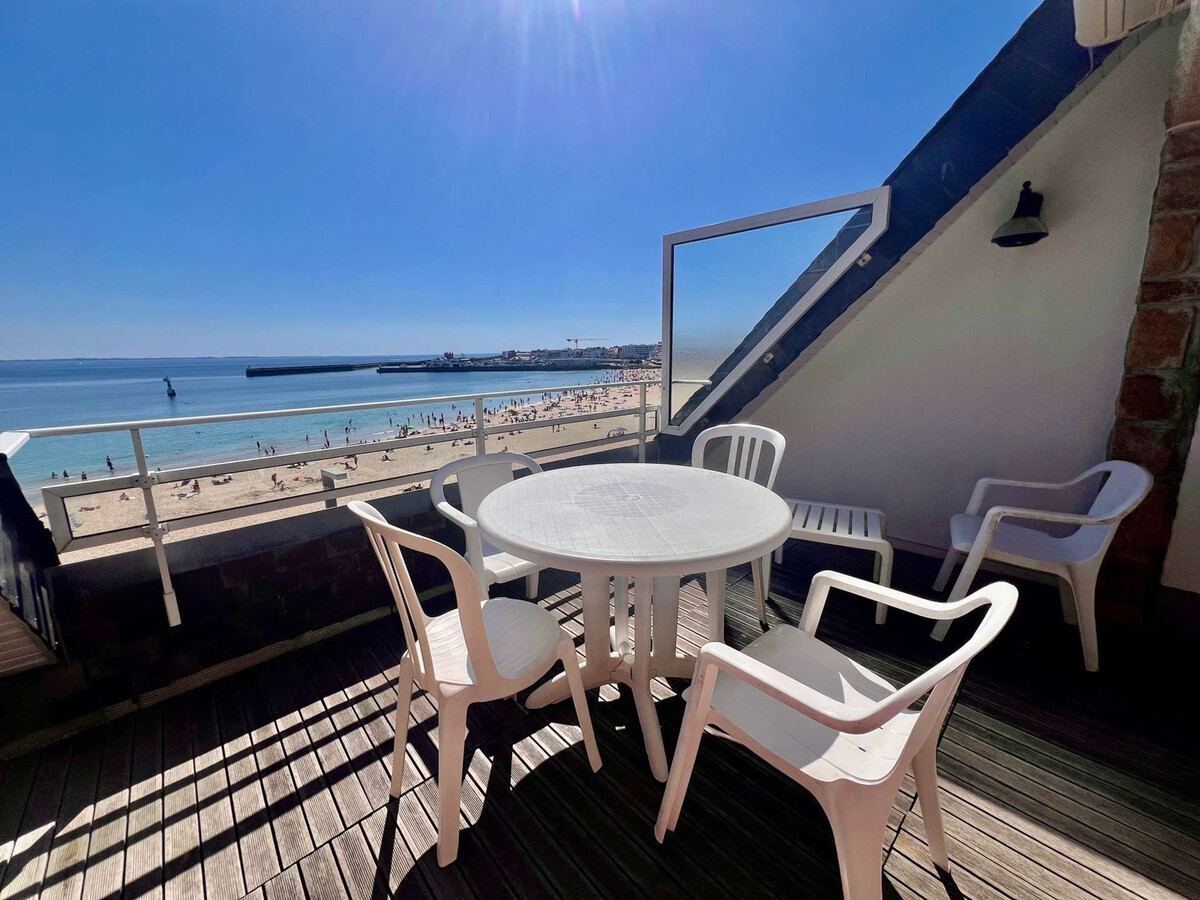 Appartement 3 pièces face mer à Quiberon, vue Belle Île - Photo 10