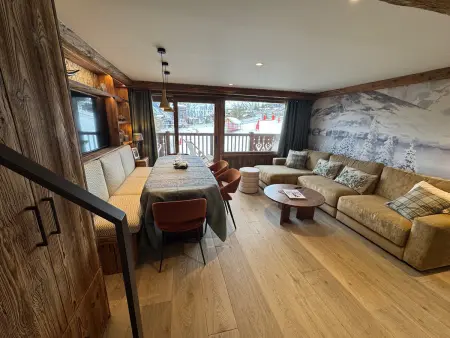 Appartement 3 chambres à Courchevel 1850, accès piste 1 min : photo 3
