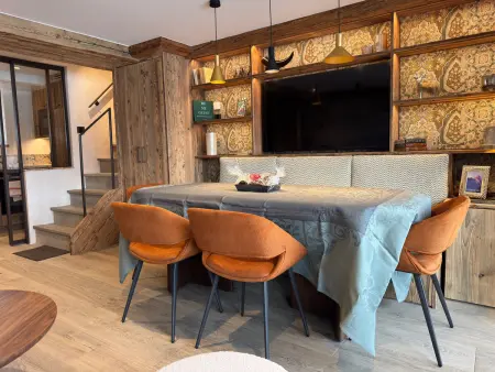 Appartement 3 chambres à Courchevel 1850, accès piste 1 min : photo 4