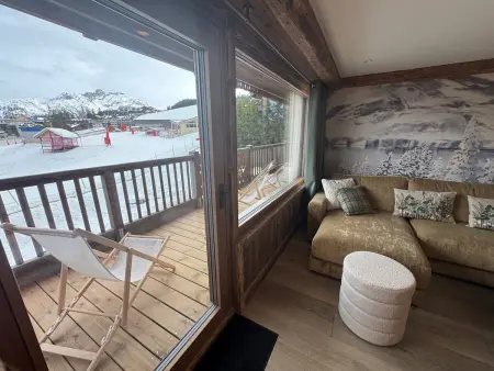 Appartement 3 chambres à Courchevel 1850, accès piste 1 min : photo 8