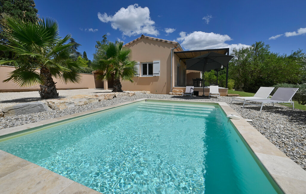 Maison 8 personnes avec piscine privée à Saint-Michel-d'Euzet - Photo 1