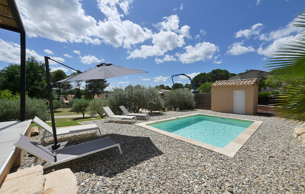 Maison 8 personnes avec piscine privée à Saint-Michel-d'Euzet - Photo 8