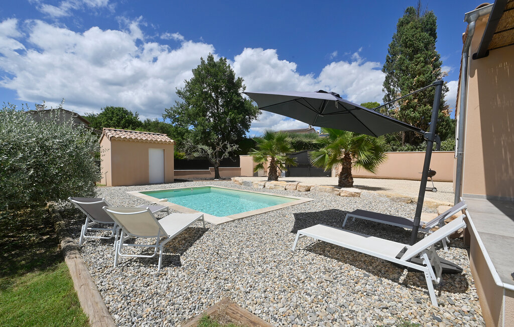 Maison 8 personnes avec piscine privée à Saint-Michel-d'Euzet - Photo 10