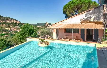 Maison 5 chambres avec piscine débordement en Provence : photo 9