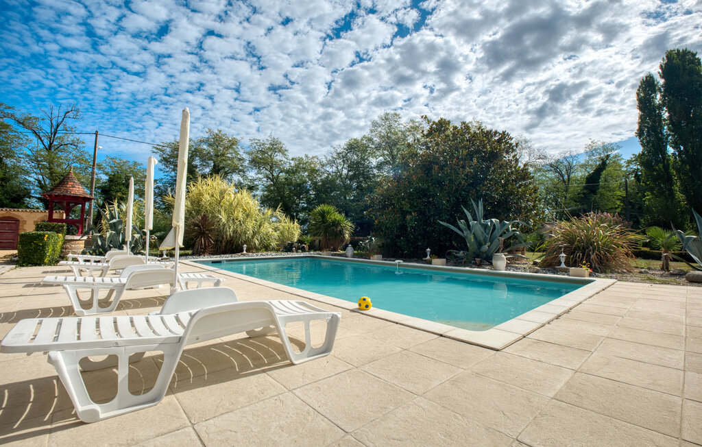 Maison pierre et poutres, piscine privée à Gardonne - Photo 9