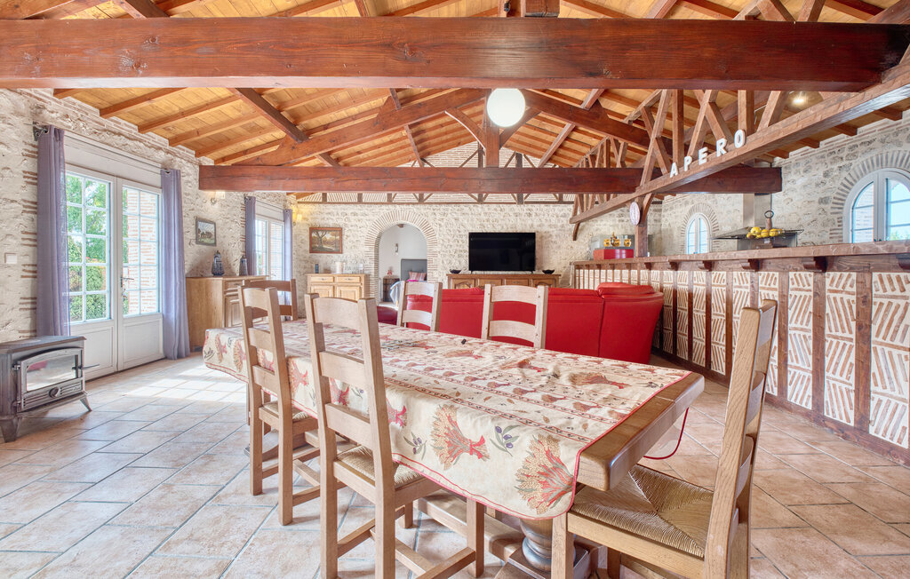 Maison pierre et poutres, piscine privée à Gardonne - Photo 16