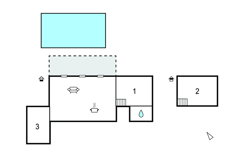 Maison pierre et poutres, piscine privée à Gardonne - Photo 30