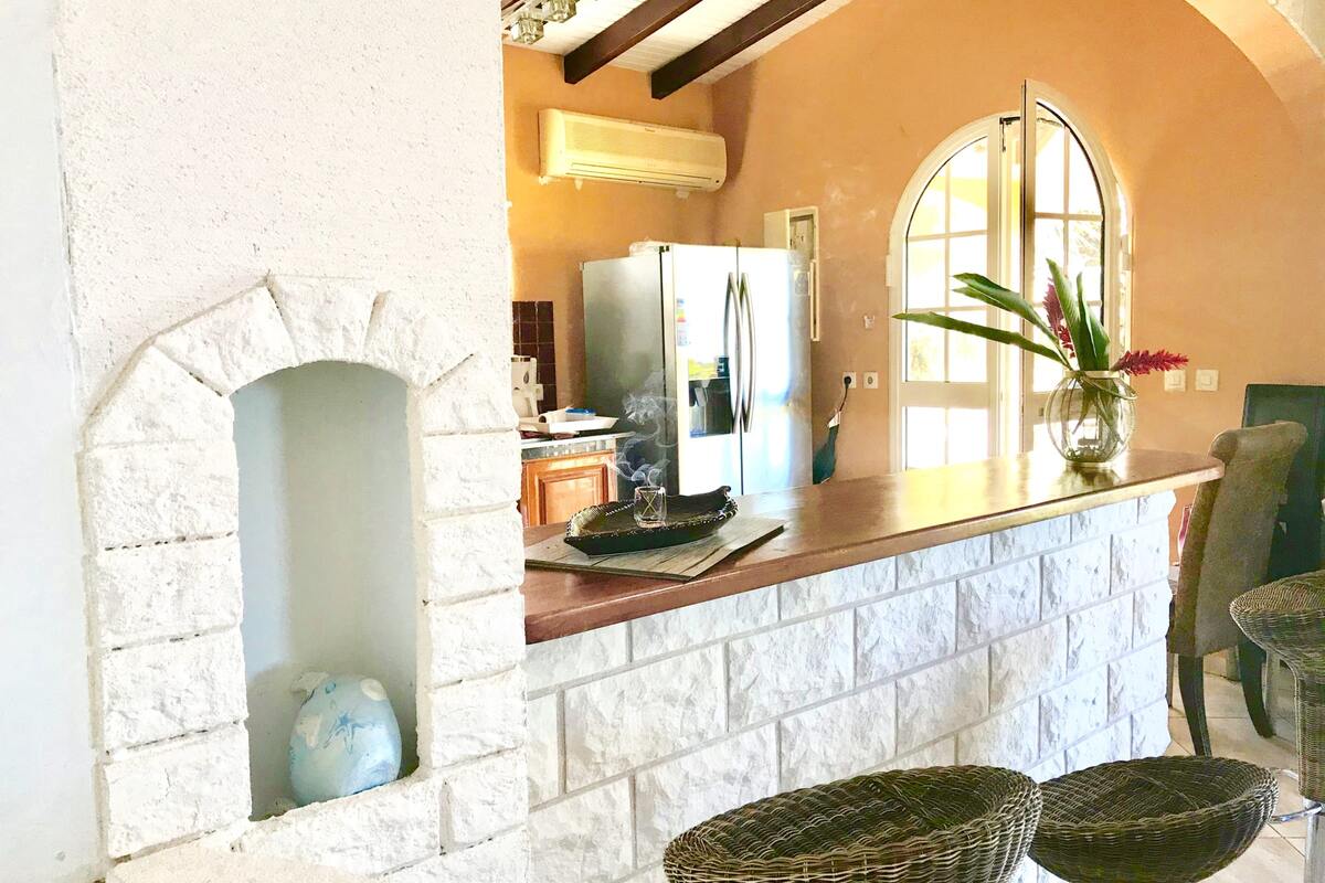 Villa 10 pers., piscine privée et vue mer à Deshaies - Photo 33