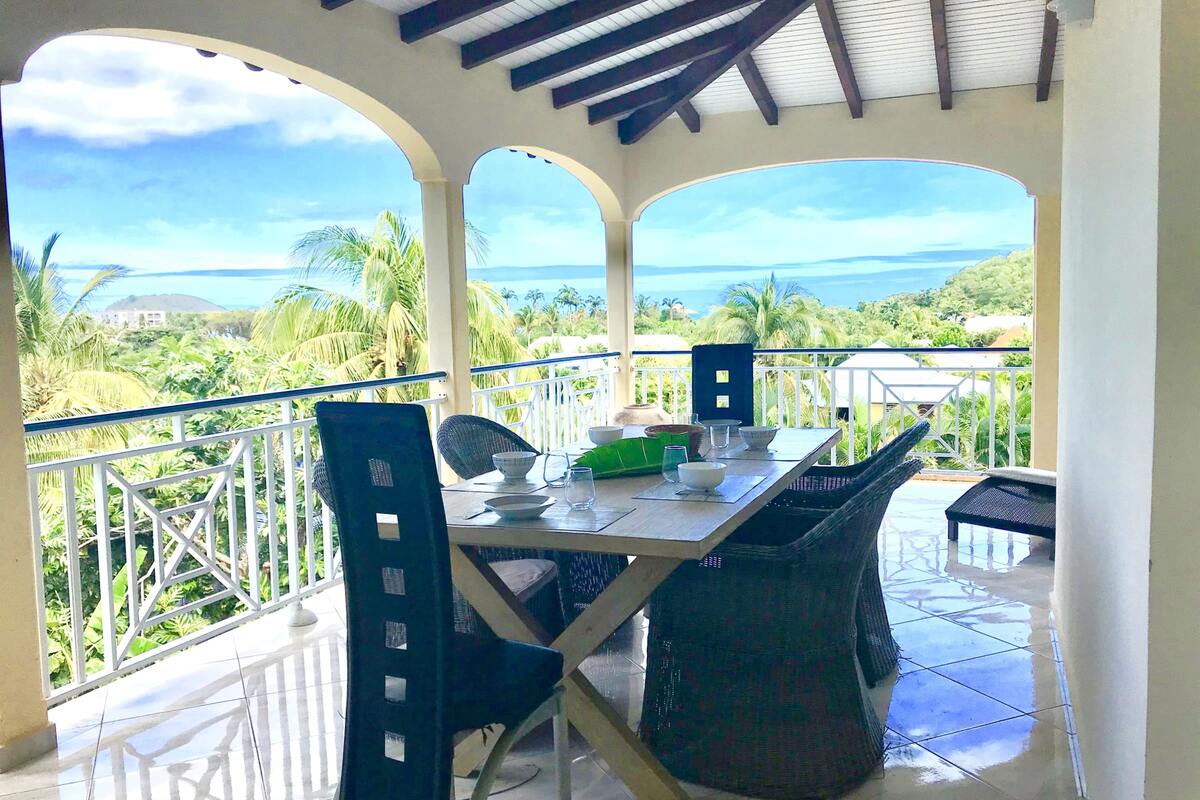 Villa 10 pers., piscine privée et vue mer à Deshaies - Photo 42