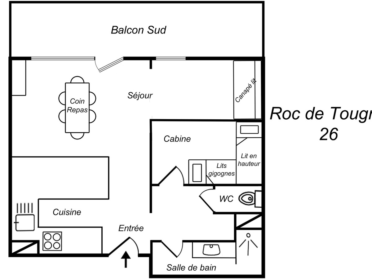 Appartement 2 pièces avec balcon sud à Méribel - Photo 11