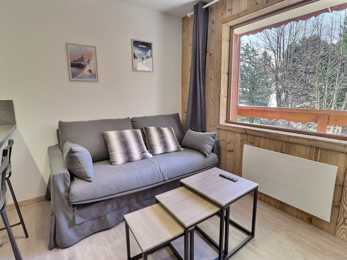 2 pièces rénové balcon sud Méribel, 4 personnes - Photo 2