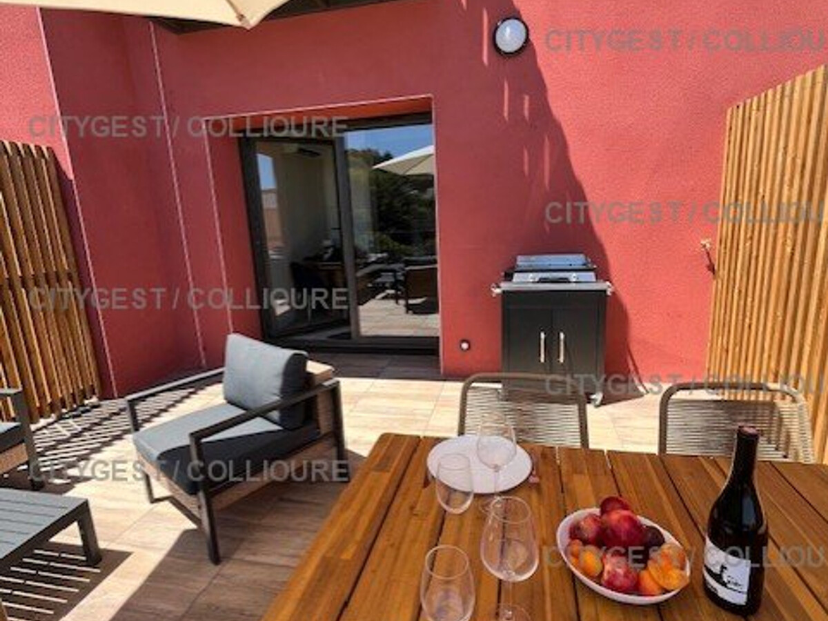 T2 rénové 2025 à Collioure, terrasse vue mer et piscine - Photo 8