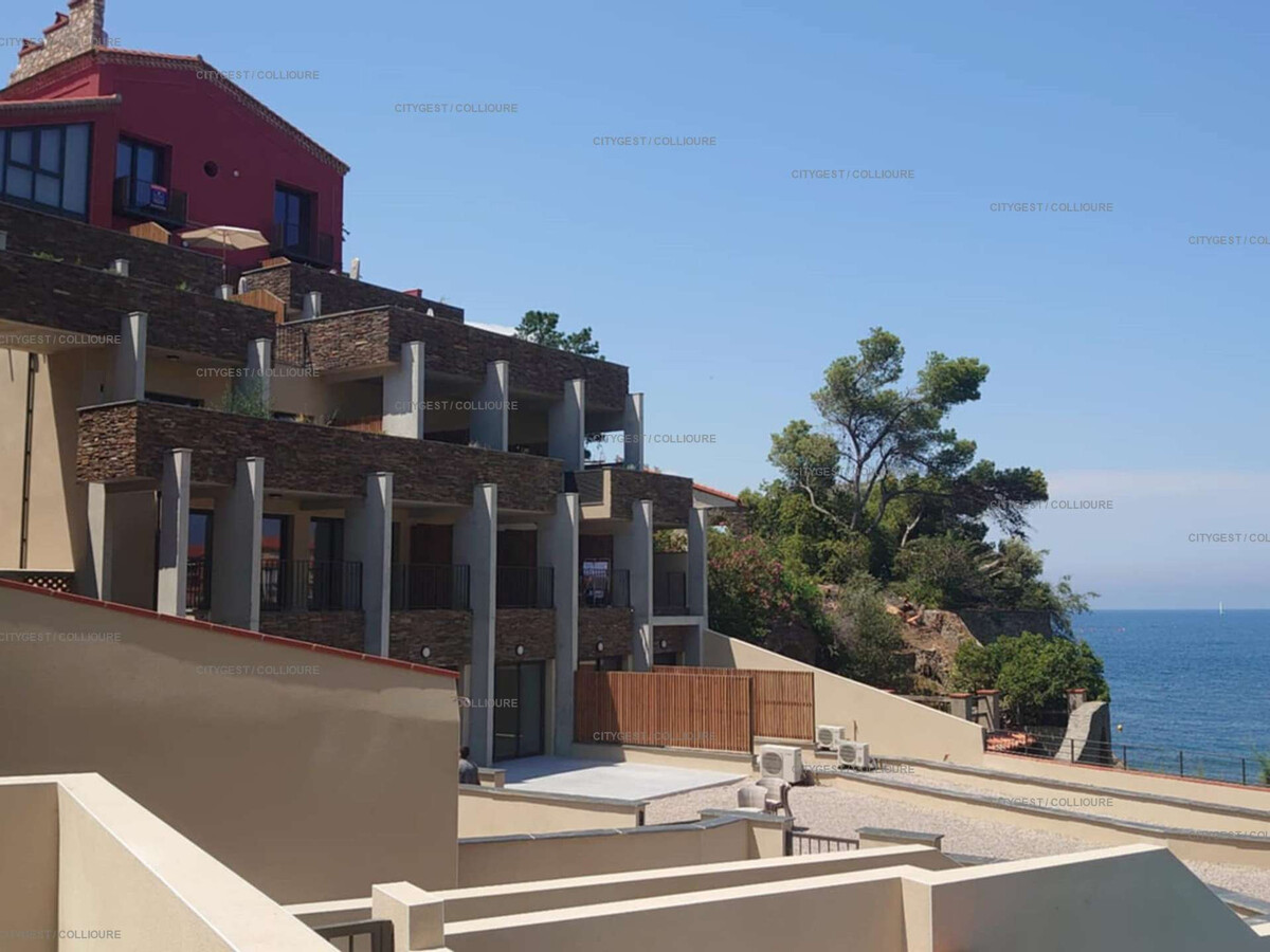 T2 rénové 2025 à Collioure, terrasse vue mer et piscine - Photo 13