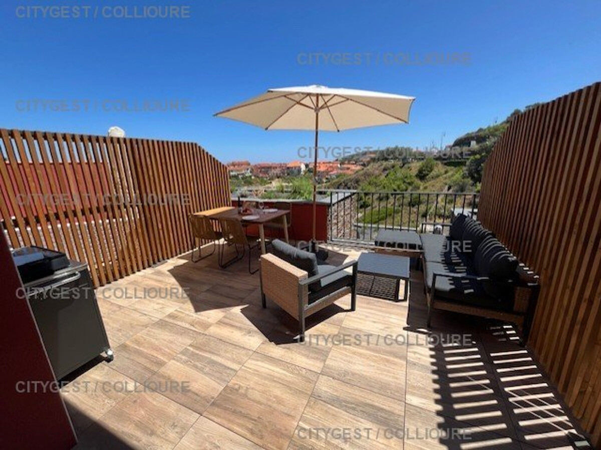T2 rénové 2025 à Collioure, terrasse vue mer et piscine - Photo 17