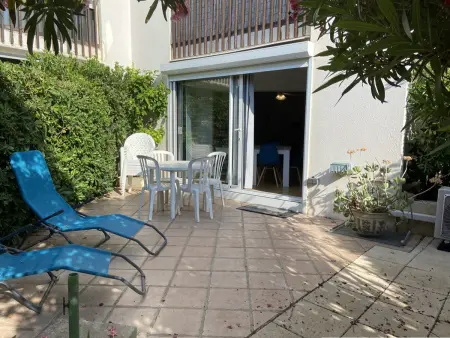 Location appartement à Palavas les Flots, Appartement climatisé avec jardin et parking à Palavas