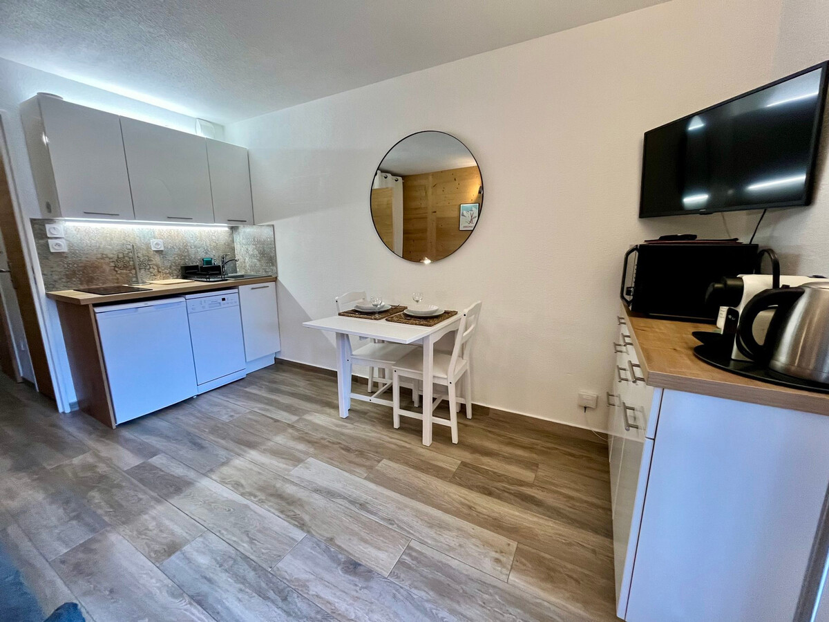 Studio rénové 20m² centre Samoëns, balcon, 4 couchages - Photo 5