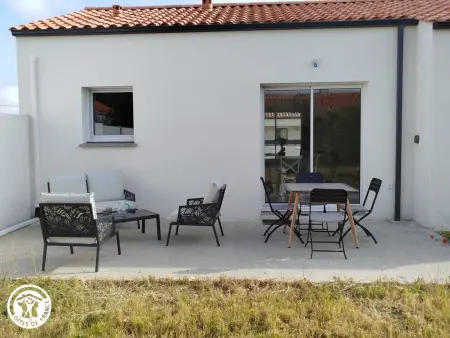 Location gite à La Barre de Monts, Charmant gîte avec terrasse à La Barre-de-Monts