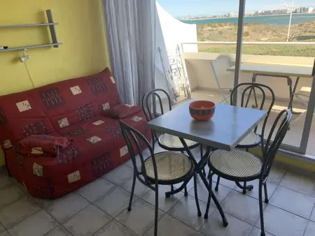 Studio direct plage à Port Camargue, climatisé et parking privé : photo 3