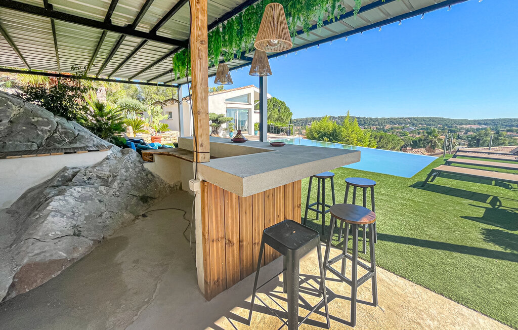 Maison 10 pers. piscine débordement et jacuzzi à Caveirac - Photo 16