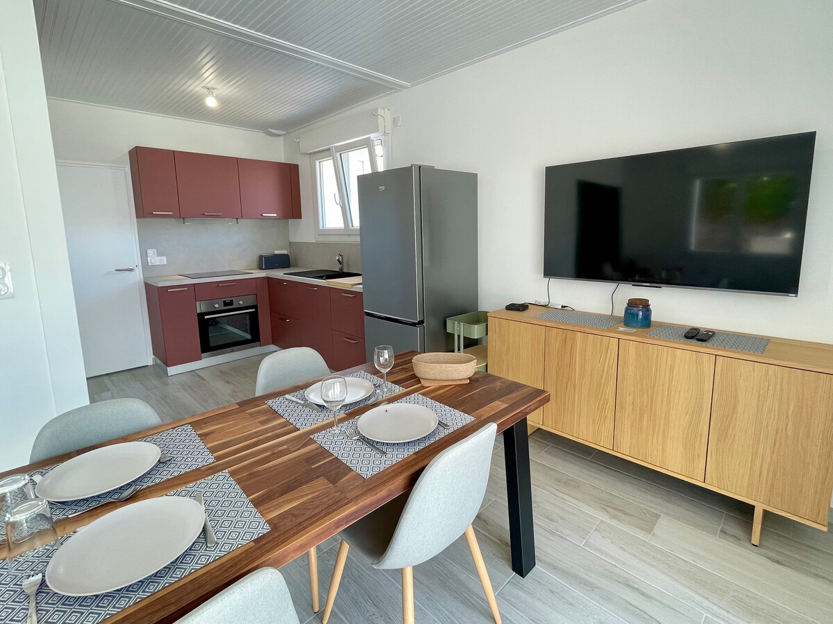 Maison rénovée 59m² à 700m de la mer, 4 couchages - Photo 1