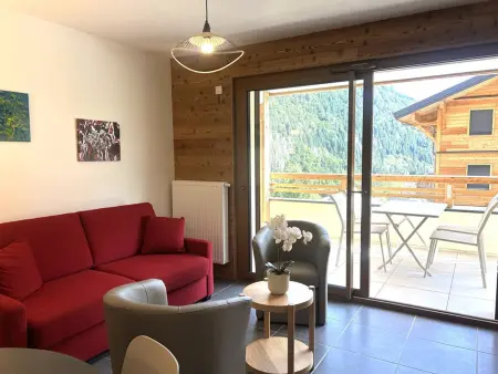 Appartement 42 m² face télécabine, balcon 16 m² - Photo 1