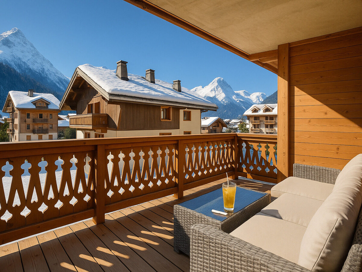 Appartement 4 pièces hypercentre Morzine, 7 pers, balcon - Photo 15