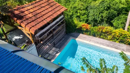 Villa avec piscine privée et kiosque à Le Carbet, Martinique : photo 21