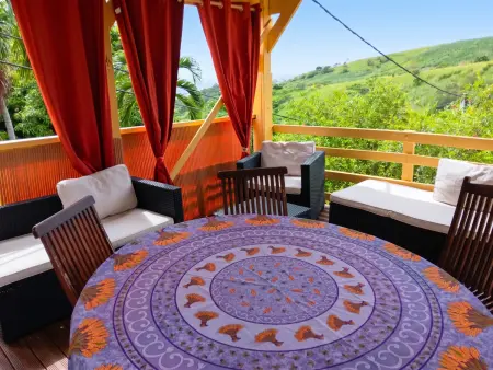 Villa avec piscine privée et kiosque à Le Carbet, Martinique : photo 32