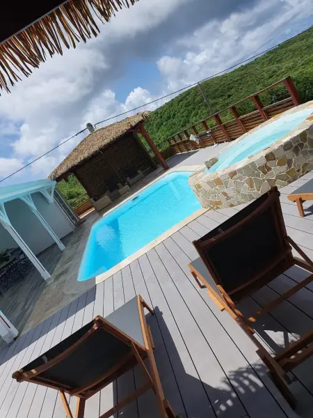 Villa contemporaine avec piscine privée et jacuzzi au Marin, Martinique : photo 21