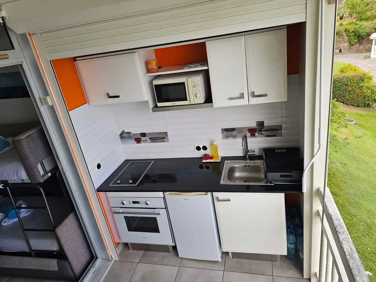 Appartement 23 m² avec piscine partagée au Diamant - Photo 7