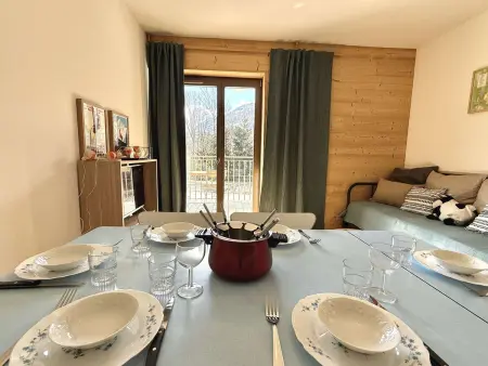 Appartement 6 pers. à Praz-sur-Arly, parking et balcon : photo 6