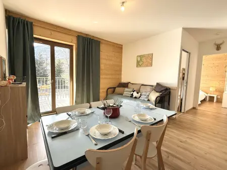 Appartement 6 pers. à Praz-sur-Arly, parking et balcon : photo 9